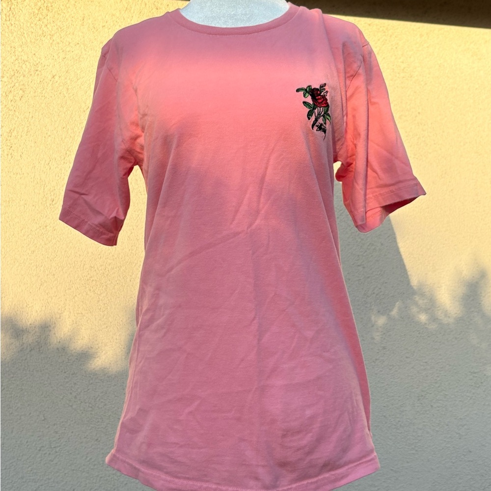 Stussy Pink Short Sleeve Tee